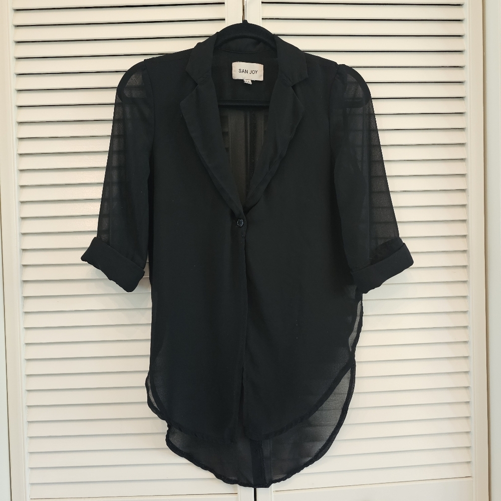 San Joy Coverup Top